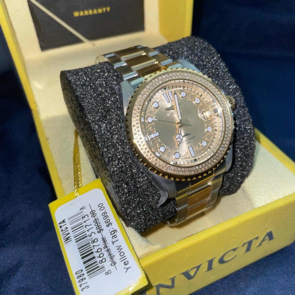 Real Gold and Silver watch